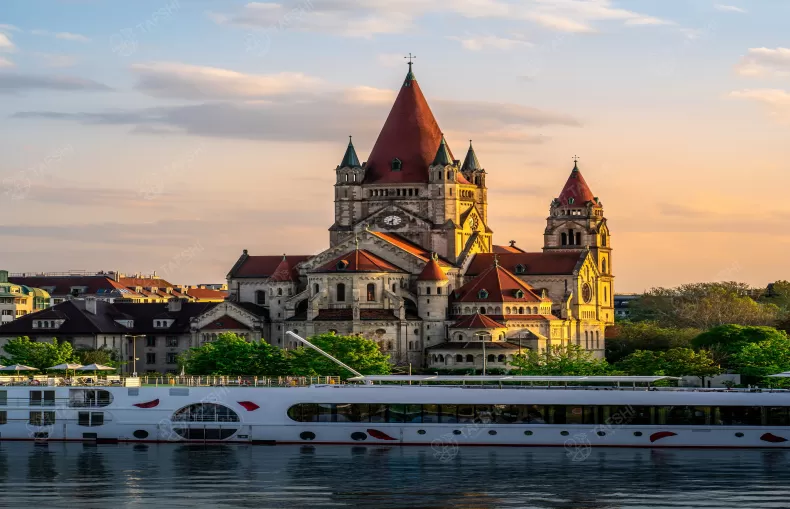 river view austria vienna